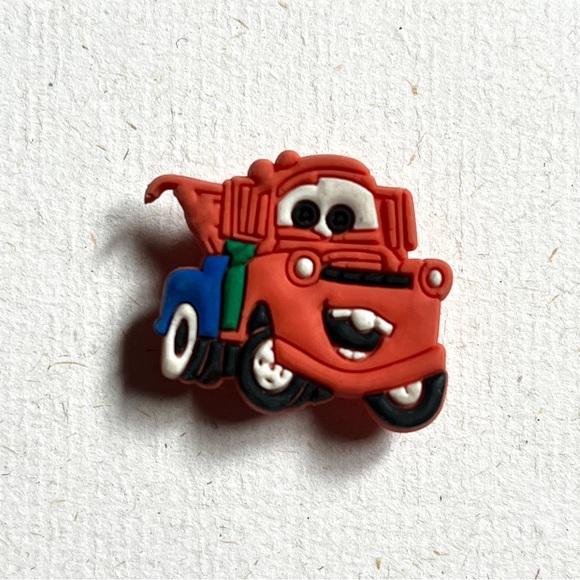 Jibbitz set of 5. Minions Batman & Captain America, Baby Yoda, Cars, & 1 more. - Picture 6 of 7